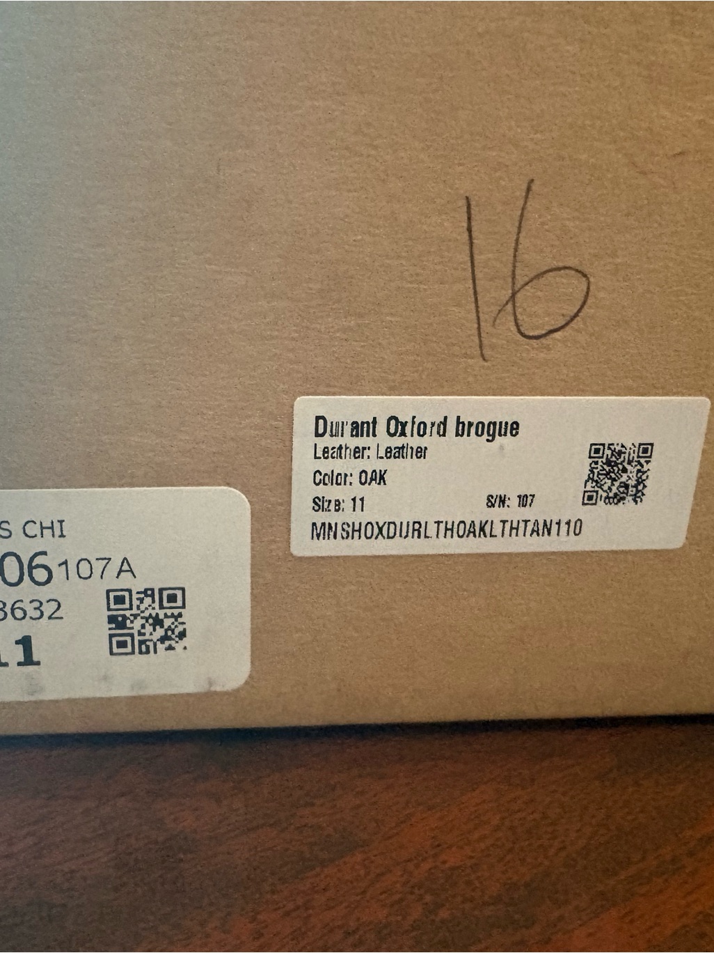 Beckett Simonon Size 11 Durant Oxford — image 3 of 5